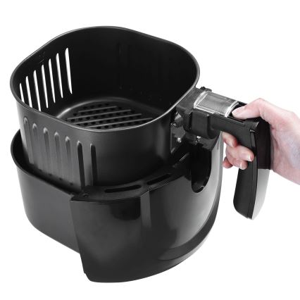 Aigostar - Karstā gaisa fritēšanas ierīce 1500W/230V 3,5l melna