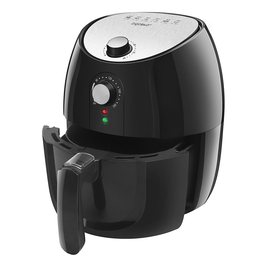 Aigostar - Karstā gaisa fritēšanas ierīce 1500W/230V 3,5l melna