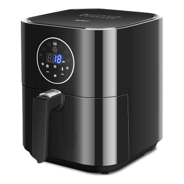 Aigostar - Karstā gaisa fritēšanas ierīce 1500W/230V 3,5l melna