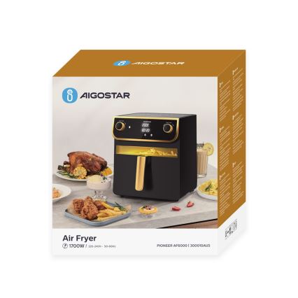 Aigostar - Karstā gaisa fritēšanas ierīce 8l 1700W/230V