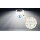 Aigostar - KOMPLEKTS 2xLED Saules enerģijas sienas lampa ar sensoru LED/1,48W/5V 6500K IP65