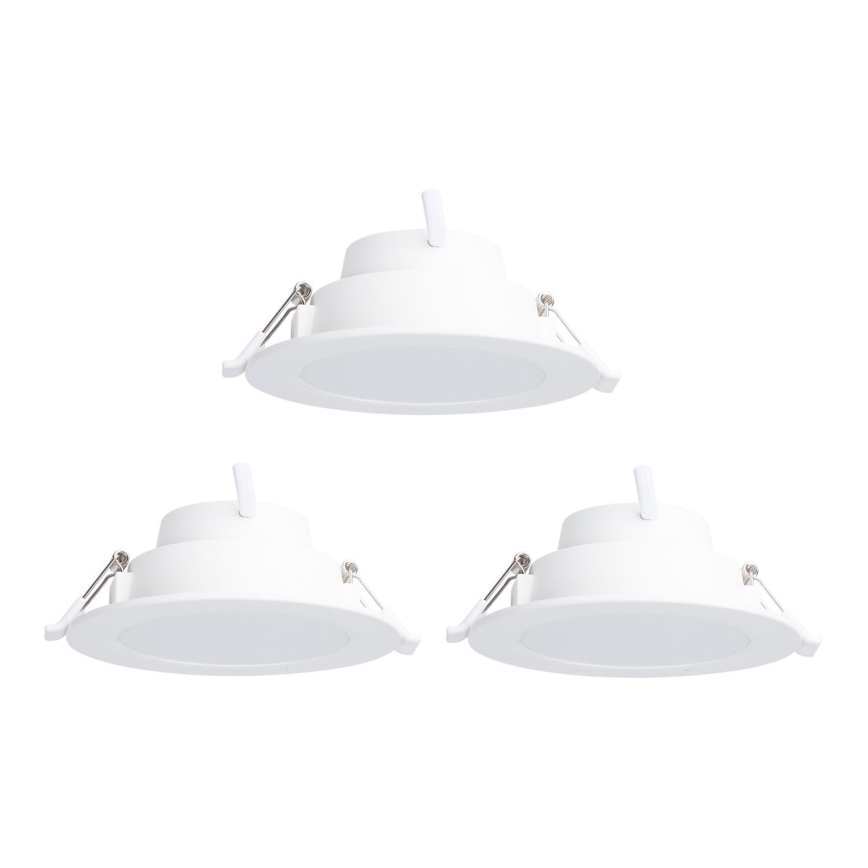 Aigostar - KOMPLEKTS 3 x LED RGB Aptumšojama piekaramo griestu lampa MESH LED/6W/230V 2700K-6500K d. 11,5cm