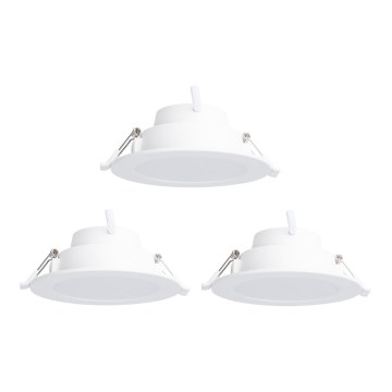 Aigostar - KOMPLEKTS 3 x LED RGBW Aptumšojama piekaramo griestu lampa MESH LED/6W/230V 2700K-6500K d. 11,5cm