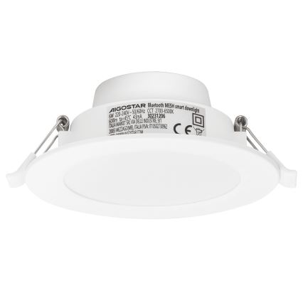 Aigostar - KOMPLEKTS 3x LED Aptumšojama iegremdējama lampa MESH LED/6W/230V 2700K-6500K d. 11,5cm