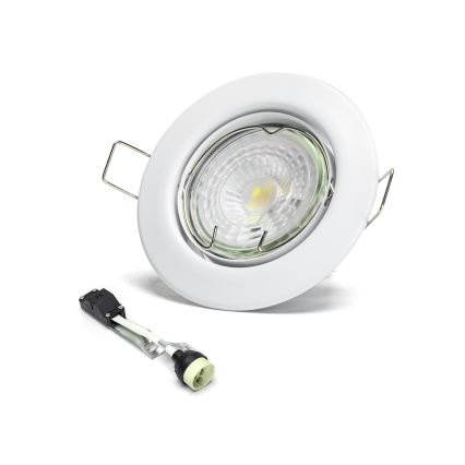 Aigostar - Komplekts 3x LED iebūvējamie griestu gaismekļi 1xGU10/4,5W/230V 6500K balti