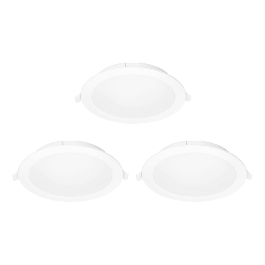 Aigostar - KOMPLEKTS 3x LED RGB Aptumšojama piekaramo griestu lampa MESH LED/15W/230V 2700K-6500K d. 17cm