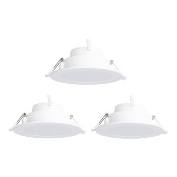 Aigostar - KOMPLEKTS 3x LED RGBW Aptumšojama piekaramo griestu lampa MESH LED/9W/230V 2700K-6500K d. 14,5cm