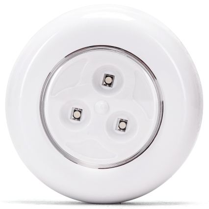 Aigostar - komplekts 3x RGB LED pārnēsājamas naktslampiņas LED/3xAAA + tālvadība