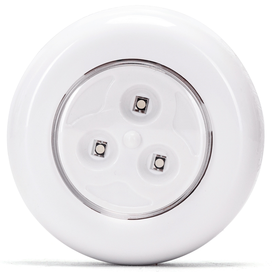 Aigostar - komplekts 3x RGB LED pārnēsājamas naktslampiņas LED/3xAAA + tālvadība