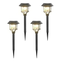 Aigostar - KOMPLEKTS 4x LED RGB Saules lampa LED/0,2W/2V 40 mAh IP44