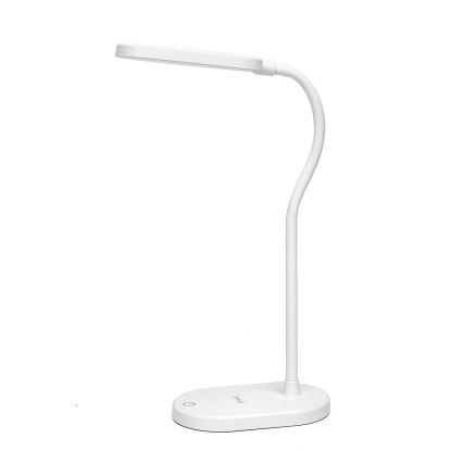 Aigostar - LED Aptumšojama galda lampa ar bezvadu uzlādi LED/2,5W/5V balta