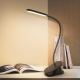 Aigostar - LED Aptumšojama galda lampa ar stiprinājumu LED/2,5W/5V melna