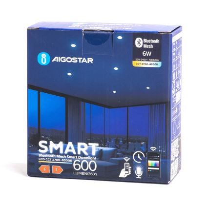 Aigostar - LED Āra aptumšojama iegremdējama lampa MESH LED/6W/230V 2700-6500K IP44 balta