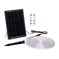 Aigostar - LED Aptumšojama saules enerģijas josla LED/10W/3,2V 10 m 2700K IP65 + tālvadības pults