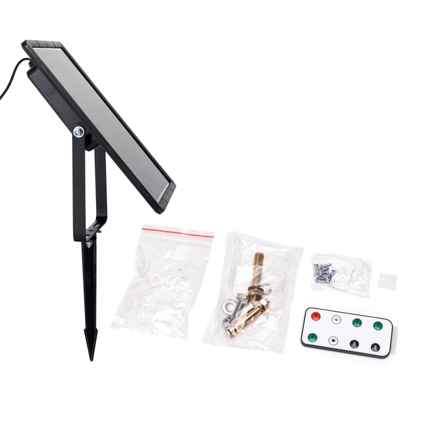 Aigostar - LED Aptumšojama saules enerģijas josla LED/10W/3,2V 10 m 2700K IP65 + tālvadības pults
