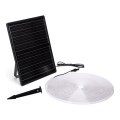 Aigostar - LED Aptumšojama saules enerģijas josla LED/20W/3,2V 20 m 6500K IP65 + tālvadības pults