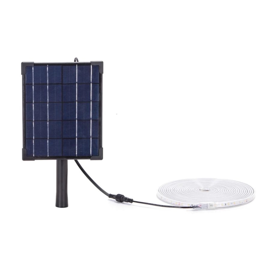 Aigostar - LED Aptumšojama saules enerģijas josla LED/5W/3,2V 5 m 2700K IP65 + tālvadības pults
