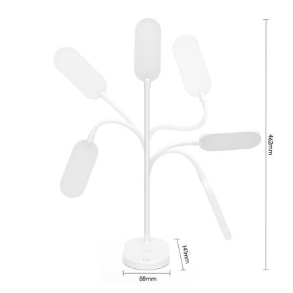Aigostar - LED Aptumšojama skārienvadāma galda lampa LED/3W/5V
