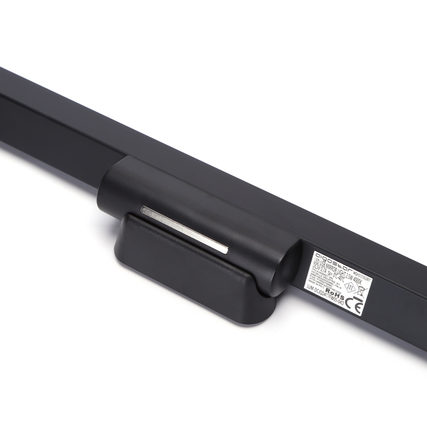 Aigostar - LED Aptumšojama uzlādējams spoguļa apgaismojums LED/2,9W/5V 2000 mAh