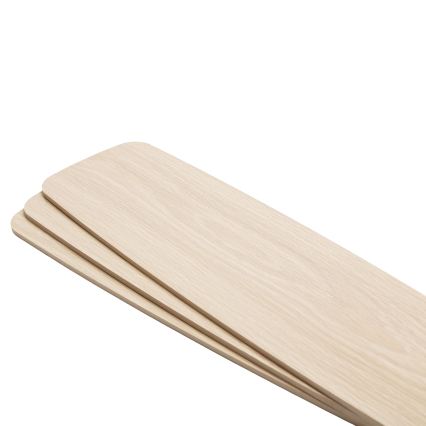 Aigostar - LED Aptumšojams griestu ventilators LED/20W/230V 2700-6500K 132cm balta/bēša + tālvadības pults