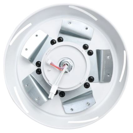 Aigostar - LED Aptumšojams griestu ventilators LED/20W/230V 2700-6500K 132cm balta/bēša + tālvadības pults