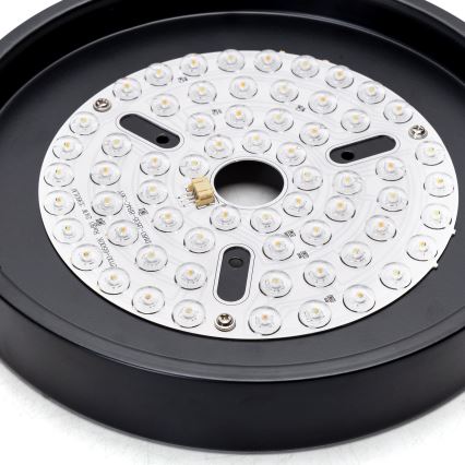 Aigostar - LED Aptumšojams griestu ventilators LED/24W/230V 2700-6500K 165cm melna + tālvadības pults