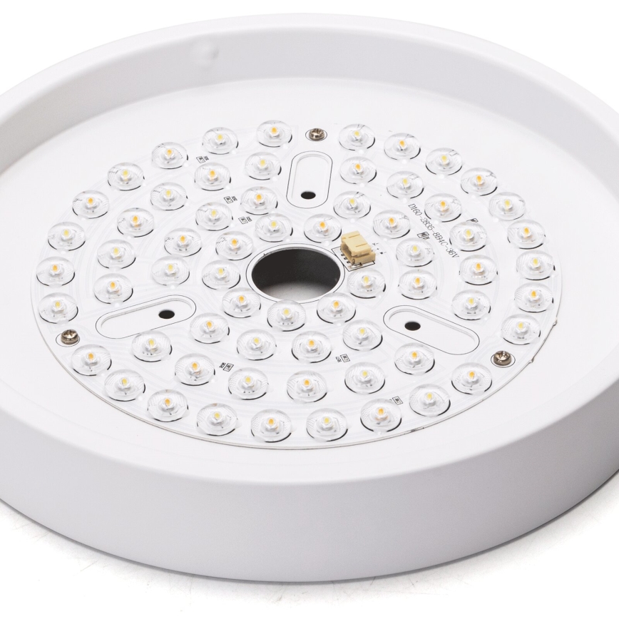 Aigostar - LED Aptumšojams griestu ventilators LED/24W/230V 2700-6500K d. 165 cm + tālvadības pults balta