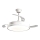 Aigostar - LED Aptumšojams griestu ventilators LED/36W/230V 2700-6500K d. 107 cm + tālvadības pults balta