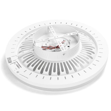 Aigostar - LED Aptumšojams griestu ventilators LED/40W/230V 2700/4000/6500K d. 50 cm + tālvadības pults balta