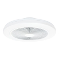 Aigostar - LED Aptumšojams griestu ventilators LED/40W/230V 2700-6500K d. 48 cm + tālvadības pults balta