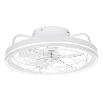 Aigostar - LED Aptumšojams griestu ventilators LED/40W/230V 2700-6500K d. 48 cm + tālvadības pults balta