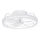 Aigostar - LED Aptumšojams griestu ventilators LED/40W/230V 2700-6500K d. 48 cm + tālvadības pults balta