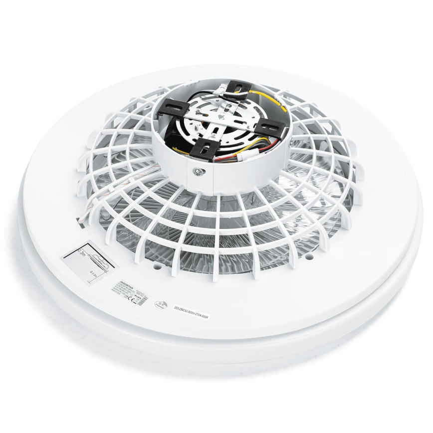 Aigostar - LED Aptumšojams griestu ventilators LED/40W/230V 2700-6500K d. 48 cm + tālvadības pults balta