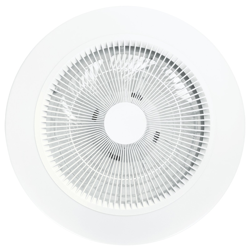 Aigostar - LED Aptumšojams griestu ventilators LED/40W/230V 2700-6500K d. 48 cm + tālvadības pults balta
