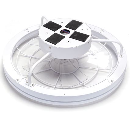 Aigostar - LED Aptumšojams griestu ventilators LED/40W/230V 2700-6500K d. 48 cm + tālvadības pults balta