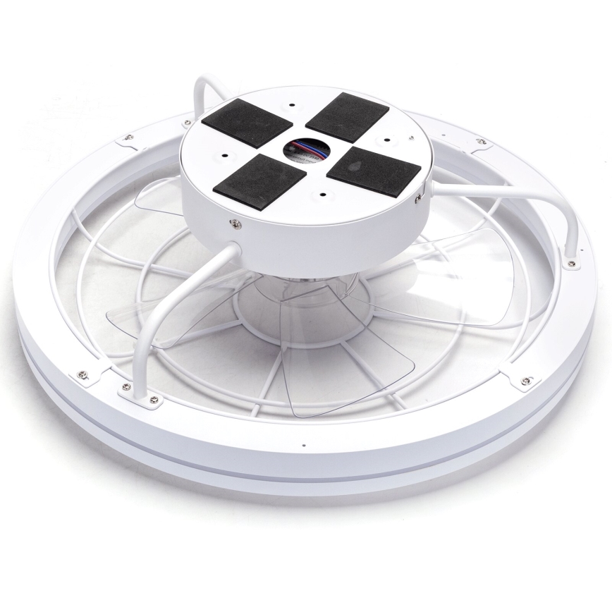 Aigostar - LED Aptumšojams griestu ventilators LED/40W/230V 2700-6500K d. 48 cm + tālvadības pults balta