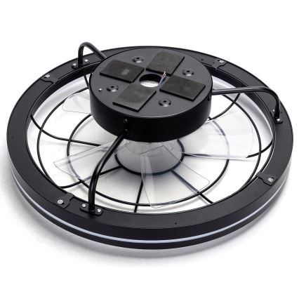 Aigostar - LED Aptumšojams griestu ventilators LED/40W/230V 2700-6500K d. 48 cm + tālvadības pults melna