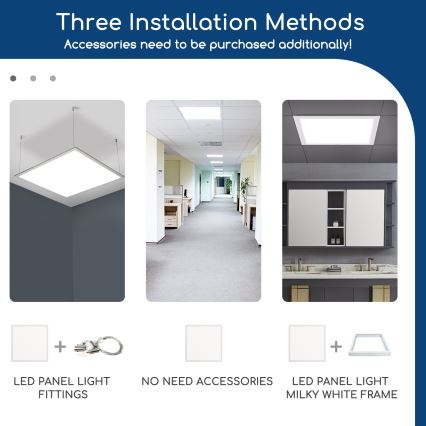 Aigostar - LED Aptumšojams iegremdējams panelis 32W/230V Wi-Fi 60x60 cm