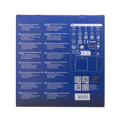 Aigostar - LED Aptumšojams iegremdējams panelis MESH LED/36W/230V 2700-6500K 60x60 cm