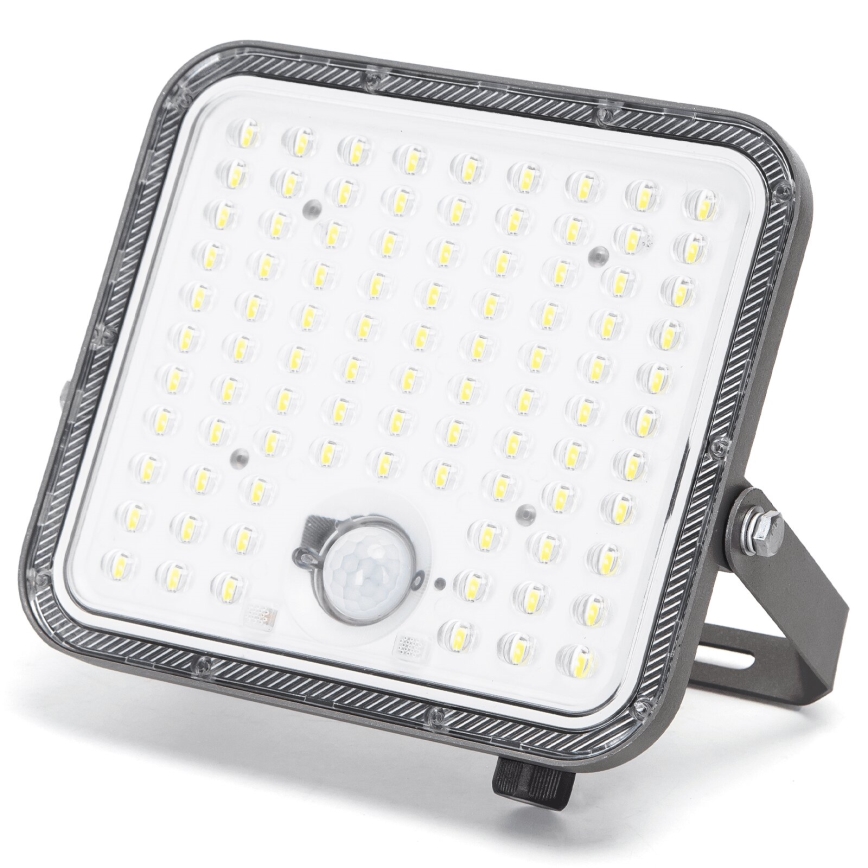 Aigostar - LED Aptumšojams saules enerģijas prožektors ar sensoru LED/120W/3,4V 6500K IP66 + tālvadības pults
