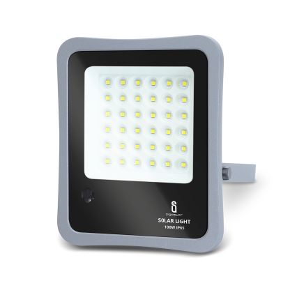 Aigostar - LED Aptumšojams saules enerģijas prožektors LED/100W/3,2V IP65 10000 mAh + TP