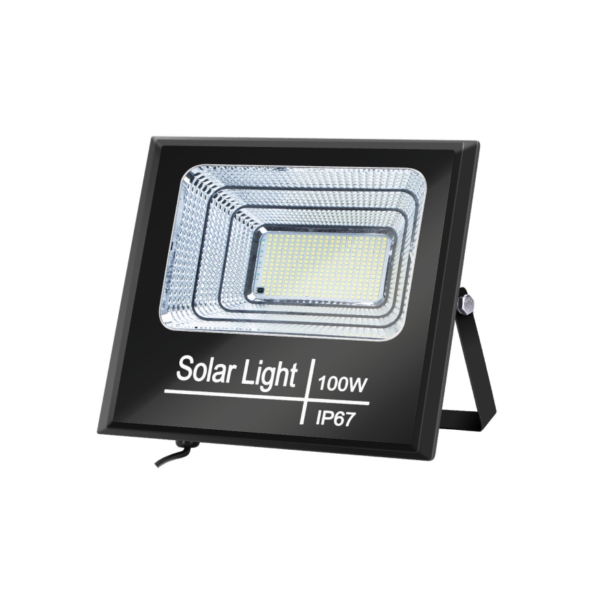 Aigostar - LED Aptumšojams saules enerģijas prožektors LED/100W/3,2V IP67 2000 mAh + TP