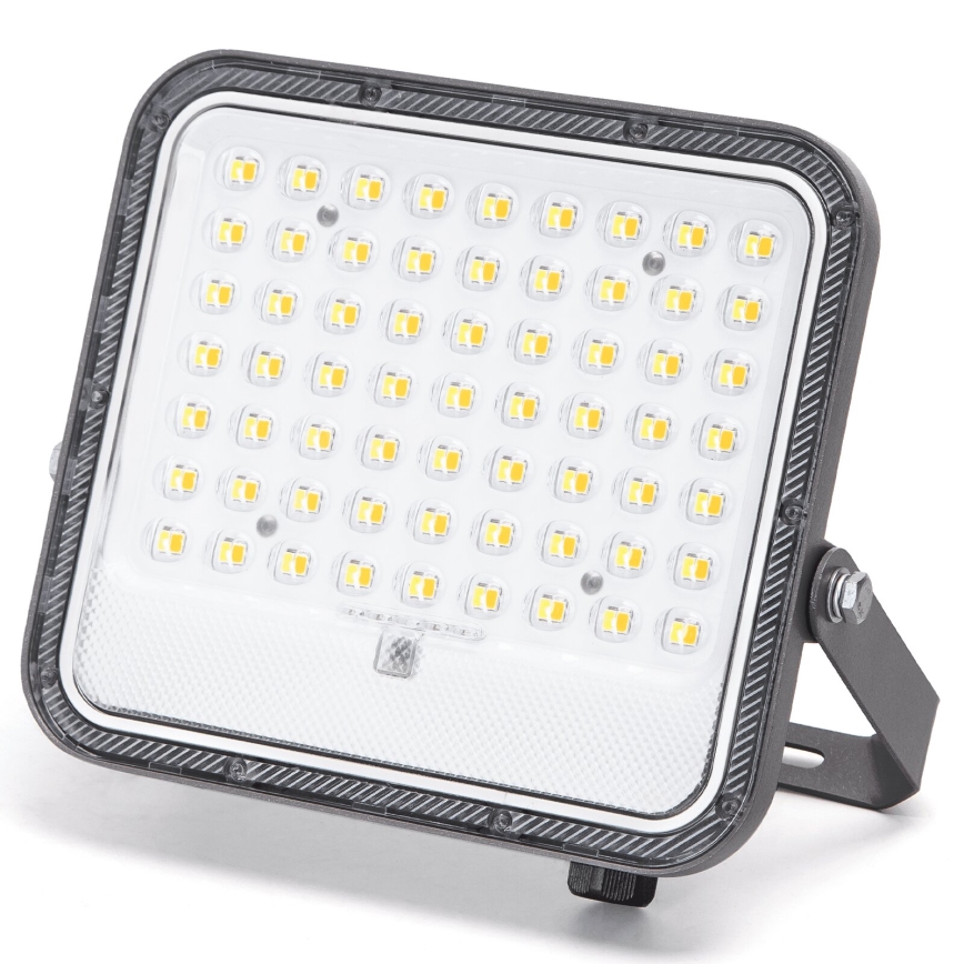 Aigostar - LED Aptumšojams saules enerģijas prožektors LED/100W/3,4V 3000/4000/6500K IP66 + tālvadības pults