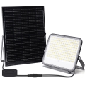 Aigostar - LED Aptumšojams saules enerģijas prožektors LED/200W/3,4V 3000/4000/6500K IP66 16000 mAh + tālvadības pults