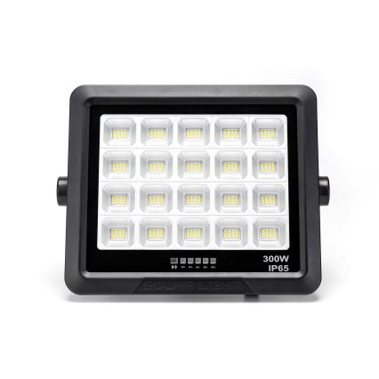 Aigostar - LED Aptumšojams saules enerģijas prožektors LED/300W/3,4V IP65 + tālvadības pults