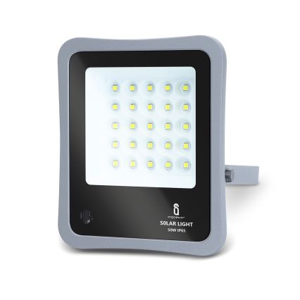 Aigostar - LED Aptumšojams saules enerģijas prožektors LED/50W/3,2V IP65 6000 mAh + TP