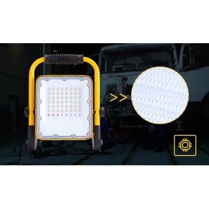 Aigostar - LED Aptumšojams uzlādējams prožektors LED/50W/5V 6500K IP65