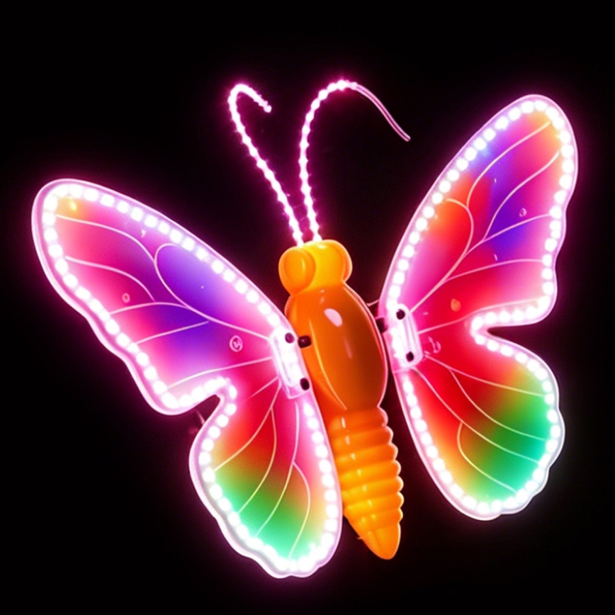 Aigostar - LED āra dekorācija 162xLED 42 cm IP44 tauriņš/daudzkrāsains
