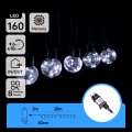Aigostar - LED āra dekoratīvā virtene 160xLED 10m IP44 auksta balta
