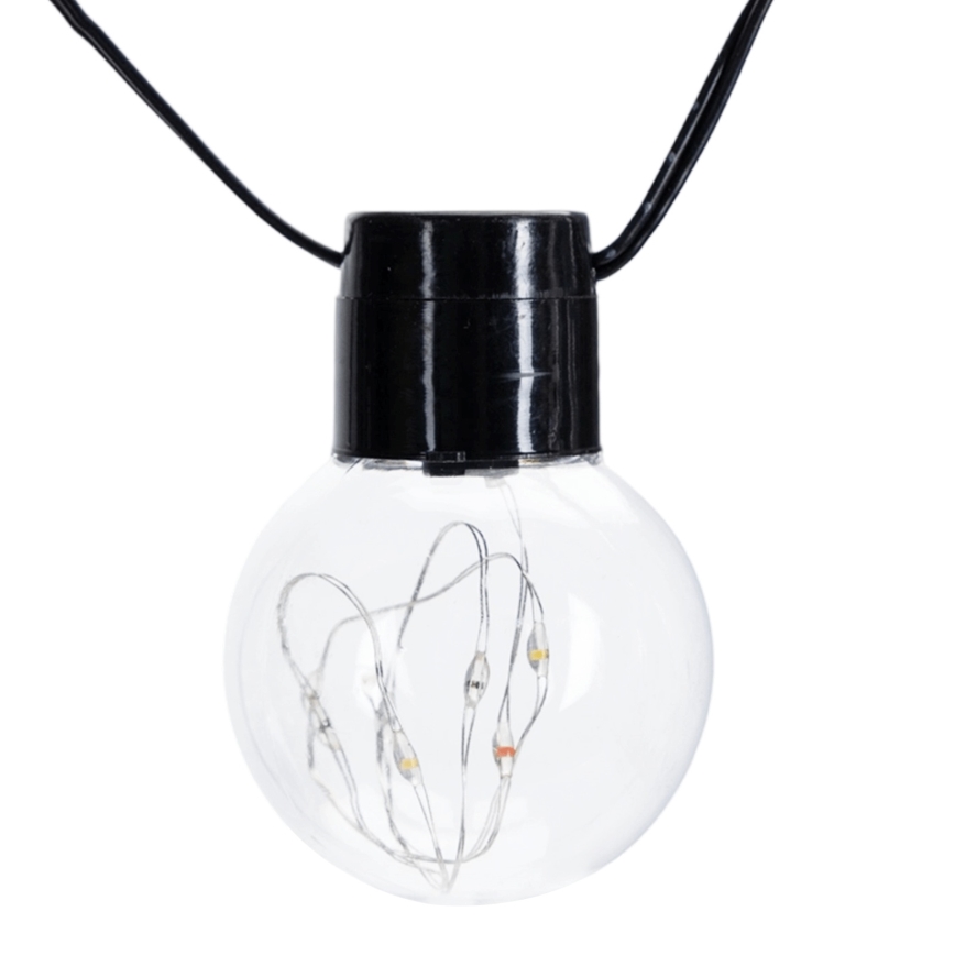 Aigostar - LED āra dekoratīvā virtene, 160 LED, 10 m, IP44, siltā balta